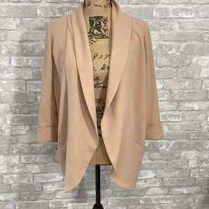 Wilfred Crepe Open Blazer